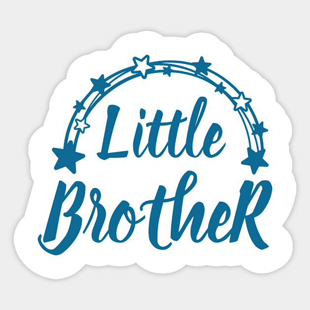 Little Brother Sticker by CraftyBeeDesigns